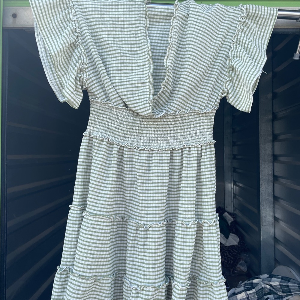 Plaid dress